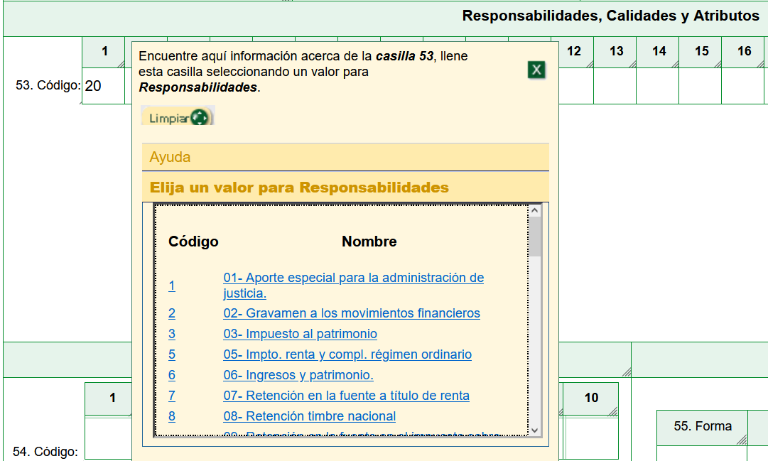 Paso a paso para reemplazar la responsabilidad 20 en el RUT de personas ...